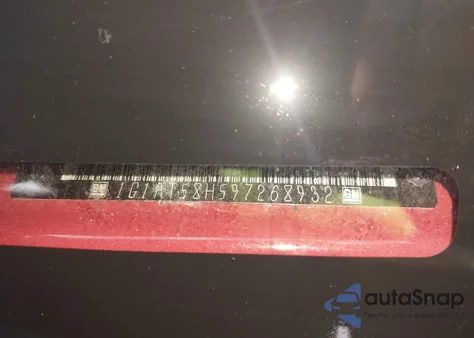 2009 Chevrolet Cobalt Lt из США, поврежденный, VIN 1G1AT58H597268932